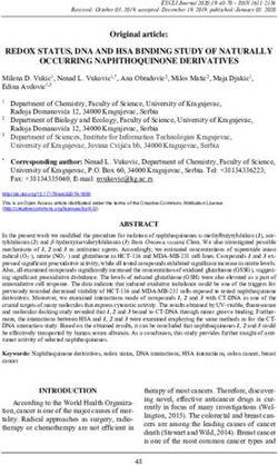 REDOX STATUS, DNA AND HSA BINDING STUDY OF NATURALLY OCCURRING NAPHTHOQUINONE DERIVATIVES