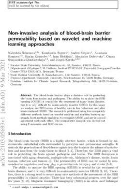 Non-invasive analysis of blood-brain barrier permeability based on wavelet and machine learning approaches