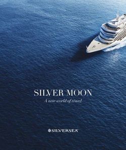 SILVER MOON A new world of travel - Sightseers (HK)