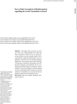 Fact or Fake? an analysis of disinformation regarding the covid-19 pandemic in Brazil - Saúde Pública