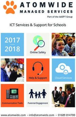 2017 2018 ICT Services & Support for Schools - Online Safety - Atomwide
