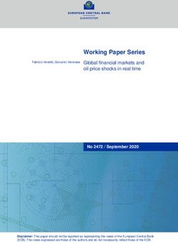 Working Paper Series Global financial markets and oil price shocks in real time