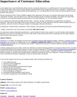 Importance of Customer Education