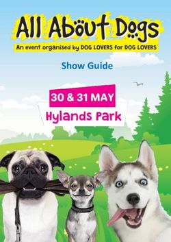 Show Guide - All About Dogs Shows