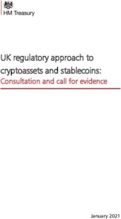 UK regulatory approach to cryptoassets and stablecoins: Consultation and call for evidence - Gov.uk