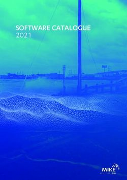 SOFTWARE CATALOGUE 2021 - DHI Group