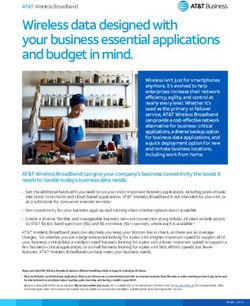 Wireless data designed with your business essential applications and budget in mind - AT&T Business