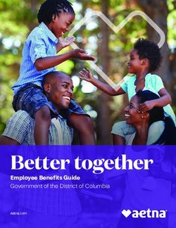 Better together Employee Benefits Guide - Government of the District of Columbia - Aetna Washington DC ...