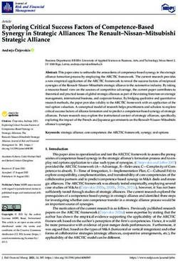 Exploring Critical Success Factors of Competence-Based Synergy in Strategic Alliances: The Renault-Nissan-Mitsubishi Strategic Alliance - MDPI