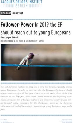 Follower-Power In 2019 the EP should reach out to young Europeans