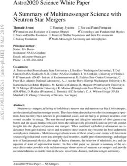 Astro2020 Science White Paper A Summary of Multimessenger Science with Neutron Star Mergers - inspire-hep