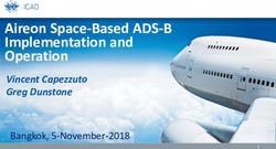 Aireon Space-Based ADS-B Implementation and Operation - Vincent Capezzuto Greg Dunstone - ICAO