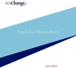 Ford's $1.0 Billion Bond - June 2020 - SeaChange Capital Partners