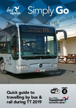 Simply Go - Quick guide to travelling by bus & rail during TT 2019 - Isle of Man Government