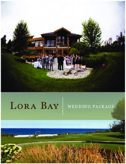 WEDDING PACKAGE - Lora Bay Golf Club