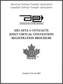 2021 AETA & CETA/ACTE JOINT VIRTUAL CONVENTION REGISTRATION BROCHURE - American Embryo Transfer Association Canadian Embryo Transfer Association