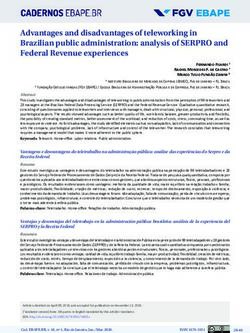 Advantages and disadvantages of teleworking in Brazilian public administration: analysis of SERPRO and Federal Revenue experiences - SciELO