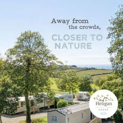 Closer to nature the crowds, Away from - Heligan Caravan and Camping Park