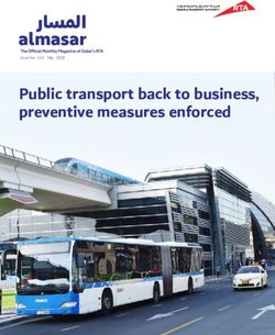 Public transport back to business, preventive measures enforced - IssueNo. 143 May 2020 - RTA