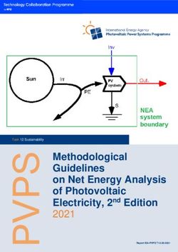 Methodological Guidelines on Net Energy Analysis of Photovoltaic Electricity, 2nd Edition 2021