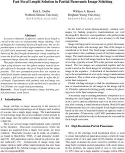 Fast Focal Length Solution in Partial Panoramic Image Stitching