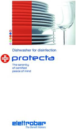 Dishwasher for disinfection - The serenity of certified peace of mind - Elettrobar