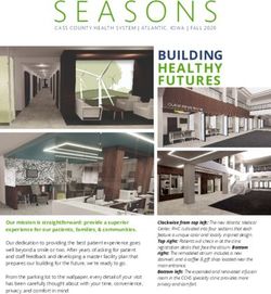 BUILDING HEALTHY FUTURES - Cass County Health System