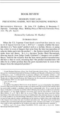 BOOK REVIEW PREVENTING HARMS, NOT RECOGNIZING WRONGS - Harvard Law Review