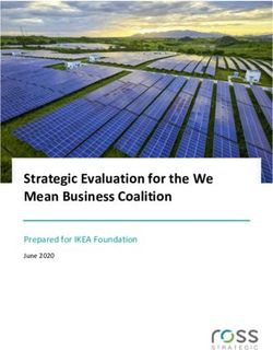 Strategic Evaluation for the We Mean Business Coalition - Prepared for IKEA Foundation