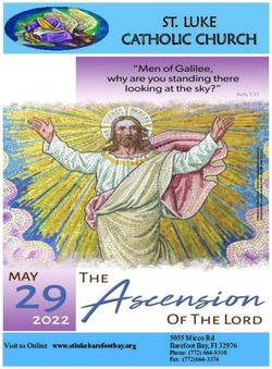 ST. LUKE CATHOLIC CHURCH - Visit us Online www.stlukebarefootbay.org - St Luke's Catholic Church