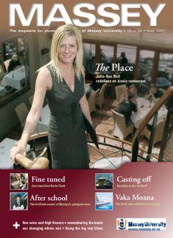 The Place - Massey University