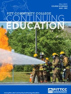 CONTINUING FALL 2021 COURSE SCHEDULE AUG - DEC - Fire Academy, pg. 11