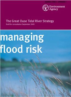 Managing flood risk The Great Ouse Tidal River Strategy - Draft for consultation September 2009