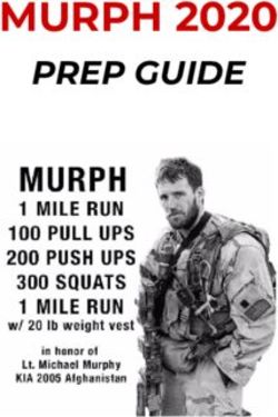 MURPH 2020 PREP GUIDE - Squarespace