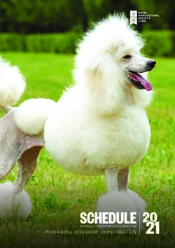 PERTH ROYAL DOG SHOW - CONFORMATION - Perth Royal ...
