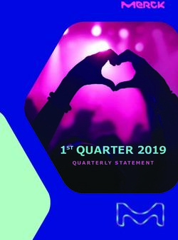 1ST QUARTER 2019 QUARTERLY STATEMENT - Merck Group