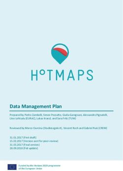 Data Management Plan - Hotmaps