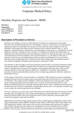 Corporate Medical Policy - Blue Cross NC