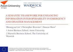 A SEMANTIC FRAMEWORK FOR ENHANCING INFORMATION INTEROPERABILITY IN EMERGENCY AND DISASTER MANAGEMENT