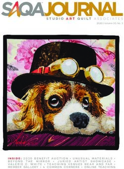 JOURNAL - Studio Art Quilt Associates