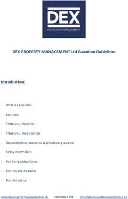 DEX PROPERTY MANAGEMENT Ltd Guardian Guidelines