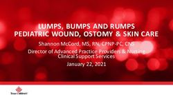 LUMPS, BUMPS AND RUMPS PEDIATRIC WOUND, OSTOMY & SKIN CARE - SHANNON MCCORD, MS, RN, CPNP-PC, CNS DIRECTOR OF ADVANCED PRACTICE PROVIDERS & ...