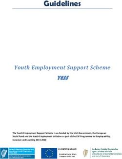 Guidelines - Youth Employment Support Scheme - CIPD Ireland
