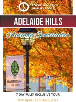 7 DAY FULLY INCLUSIVE TOUR - 10th April - 16th April, 2021 - O'Shannessy's Quality Tours