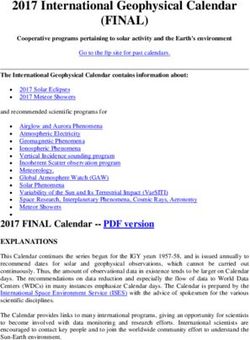(FINAL) 2017 International Geophysical Calendar - National Geophysical Data ...