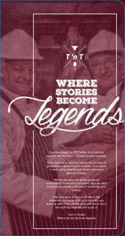 Where stories become - Turn n Tender