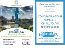 2019 TECHNOLOGY Woman of the Year - Tech Rochester