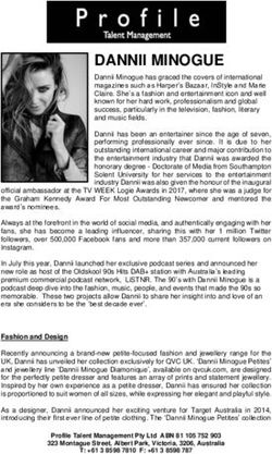 DANNII MINOGUE - Profile Talent Management