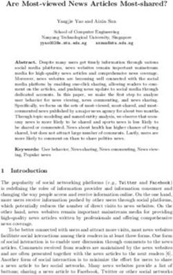 Are Most-viewed News Articles Most-shared?