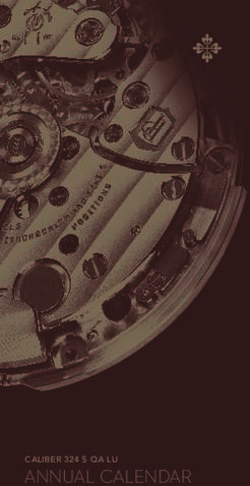 ANNUAL CALENDAR - Patek Philippe